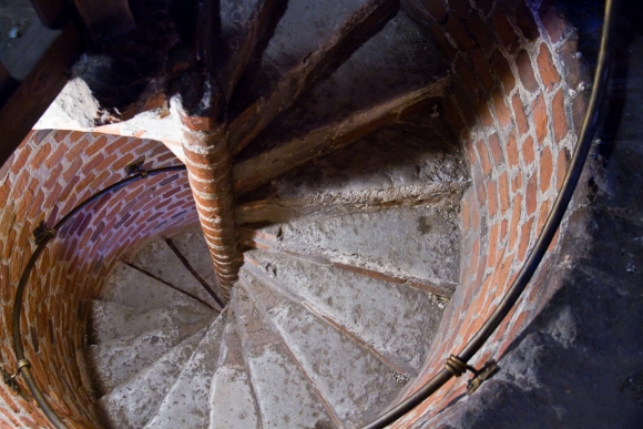 Staircase to St Johns' Tower