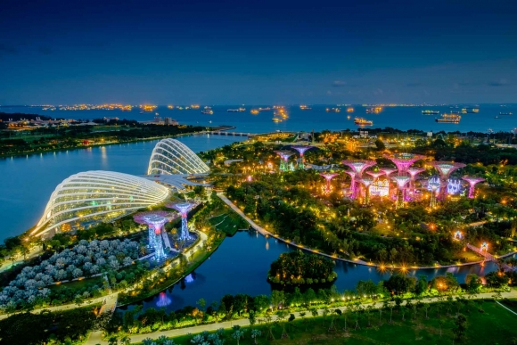  Marina Bay Sands Garden Park - View from Hotel